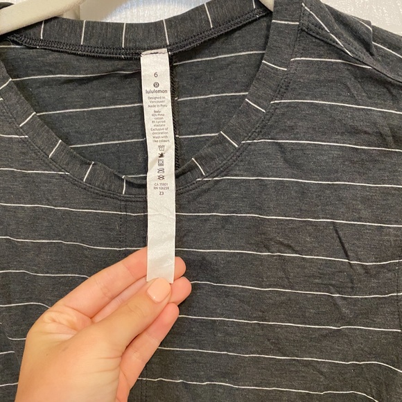 Lululemon Tie Crop Top - Picture 2 of 4